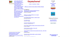 Desktop Screenshot of guyanajournal.com